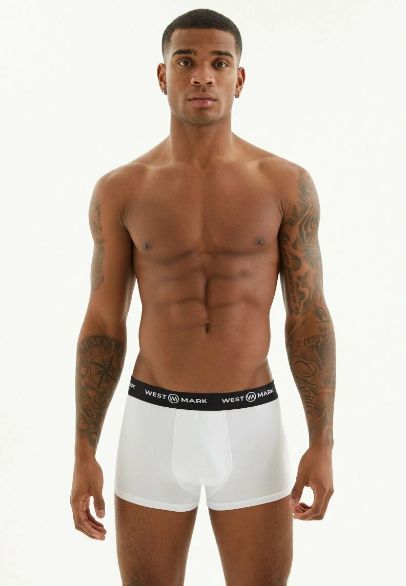 3 Pack - Onderbroeken - Navy, White, Khaki 2 3 Pack - Onderbroeken - Navy, White, Khaki - Afbeelding 2