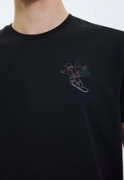 Wmxmas Santa Tee - T-Shirt Print - Black -Westmark London 8dd0007a292a4a53bf0ee1bd27c29b28