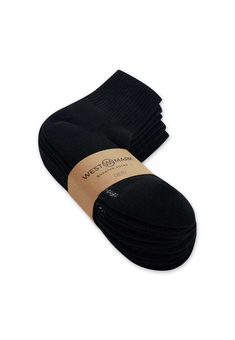 Quarter 5 Pack - Sokken - Black 3 Quarter 5 Pack - Sokken - Black - Afbeelding 3