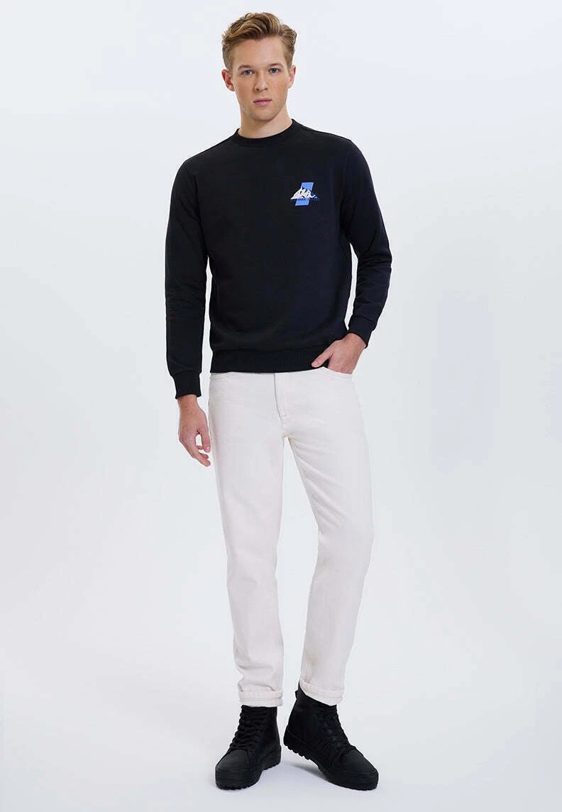 Hill - Sweater - Black 2 Hill - Sweater - Black - Afbeelding 2