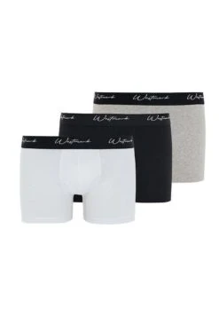 Lucas Trunk 3-Pack - Onderbroeken - Black/White/Grey Melange -Westmark London 8ea6a42132e24898940782b9fd7fe671