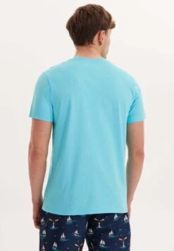 Vital O-Neck - T-Shirt Basic - Blue Curacao 6 Vital O-Neck - T-Shirt Basic - Blue Curacao -Westmark London 8eda9f2872e346a5b4bcded24577b3b5