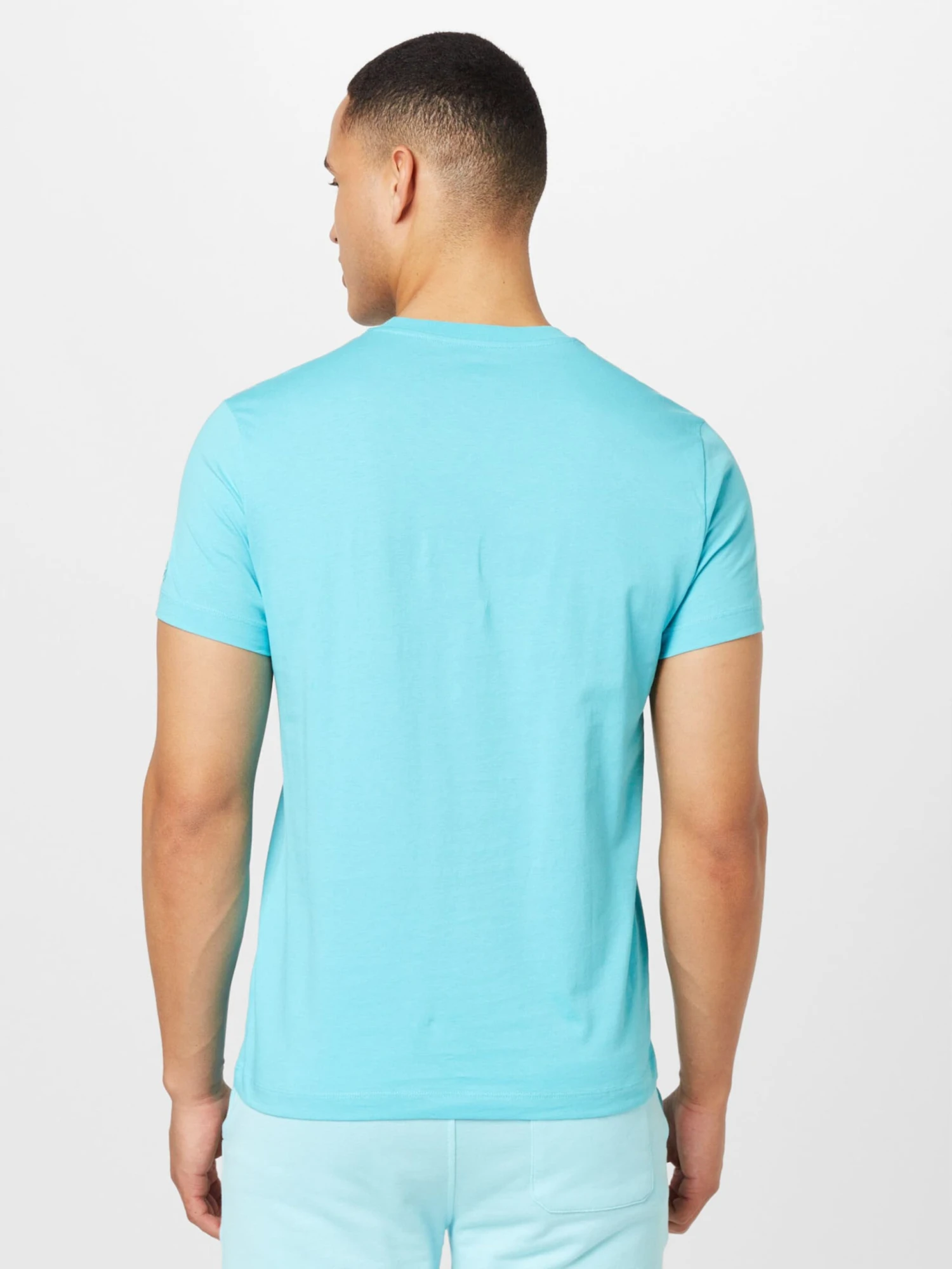 T-shirts Shirt Heren Blauw / Aqua 4 T-shirts Shirt Heren Blauw / Aqua - Afbeelding 4