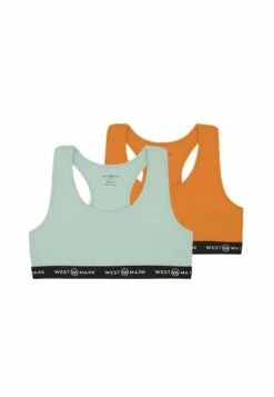 2 Pack - Bustier - Orange / Mint