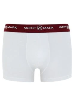 X Mas 3 Pack Trunk Box - Onderbroeken - Navy Aop/Bordeaux/White -Westmark London a5440e291e5647e0abb1b3f066ae2a5a