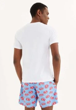 T-Shirt Print - White Blue -Westmark London a5f7166543594833997436e95fe31132