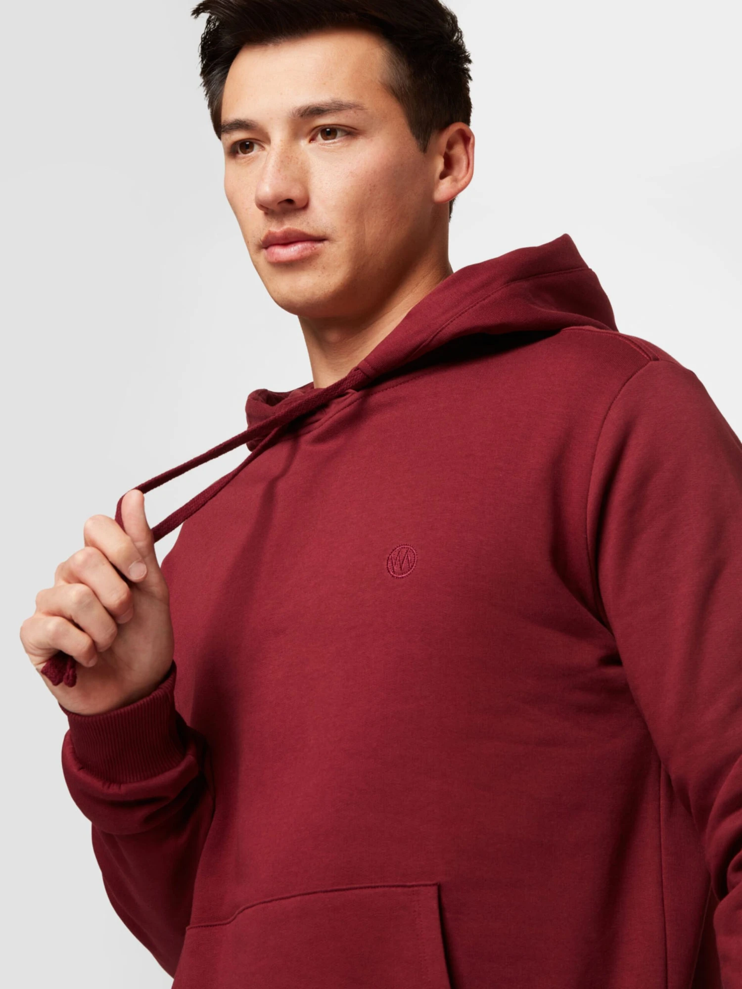 Hoodies Sweatshirt Heren Bordeaux 2 Hoodies Sweatshirt Heren Bordeaux - Afbeelding 2