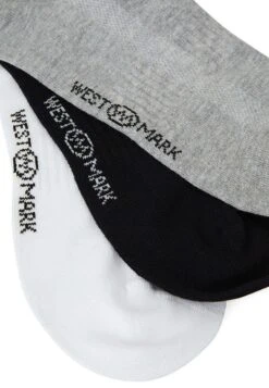 6 Pack - Enkelsokken - BlackWhiteGrey Melange 6 6 Pack - Enkelsokken - BlackWhiteGrey Melange -Westmark London ac441dd442e54e34a4ccd85d1526adc2