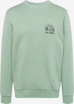 Sweatshirts Sweatshirt Heren Spar / Pastelgroen