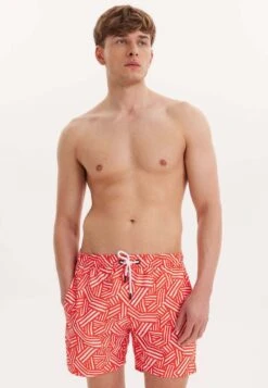 Wmgeometric - Zwemshorts - Coral Aop