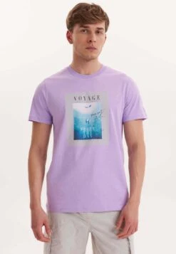 Print Wmcollage Voyage - T-Shirt Print - Lilac Breeze