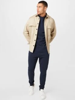 Sweatpants Tapered Broek Heren Navy 9 Sweatpants Tapered Broek Heren Navy -Westmark London c05dbcbbba27d95dfd039aac8e319d99