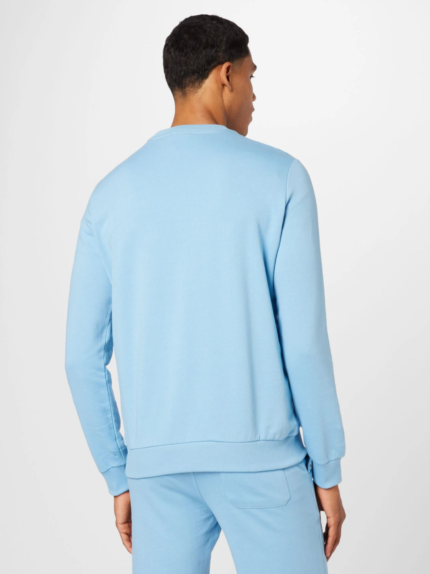 Sweatshirts Sweatshirt Heren Pastelblauw 4 Sweatshirts Sweatshirt Heren Pastelblauw - Afbeelding 4