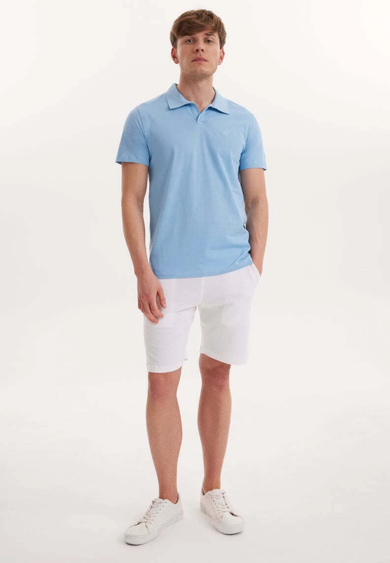 Vital- Poloshirt - Blissful Blue 2 Vital- Poloshirt - Blissful Blue - Afbeelding 2