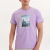 Print Wmcollage Wave - T-Shirt Print - Lilac Breeze