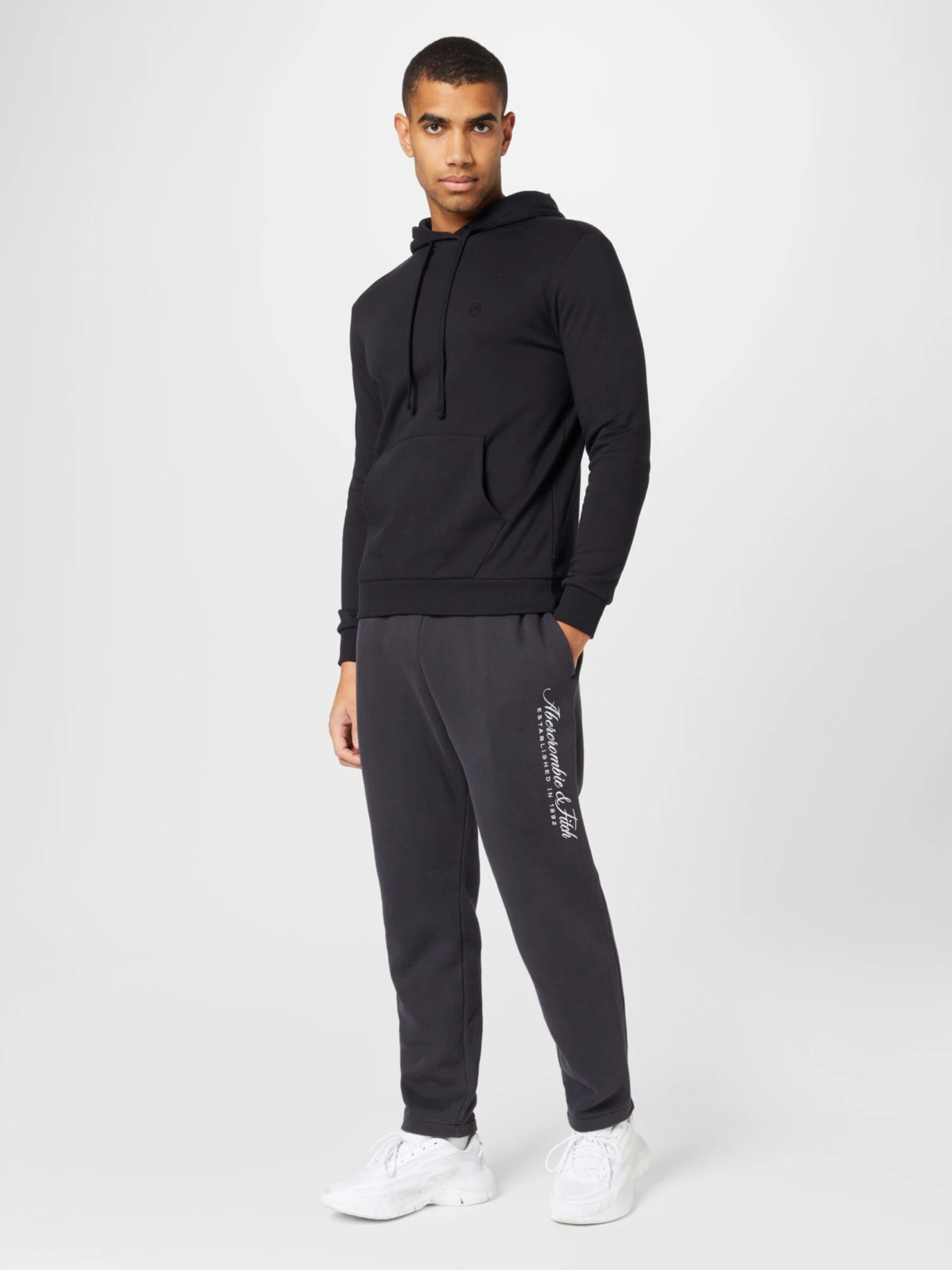 Hoodies Sweatshirt Heren Zwart 5 Hoodies Sweatshirt Heren Zwart - Afbeelding 5