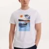 View Boat - T-Shirt Print - White