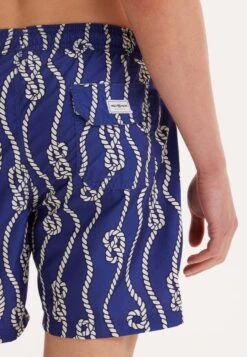 Wmicon - Zwemshorts - Navy White Aop -Westmark London ceecbea3ec374228a2fc8f9c786ade4f