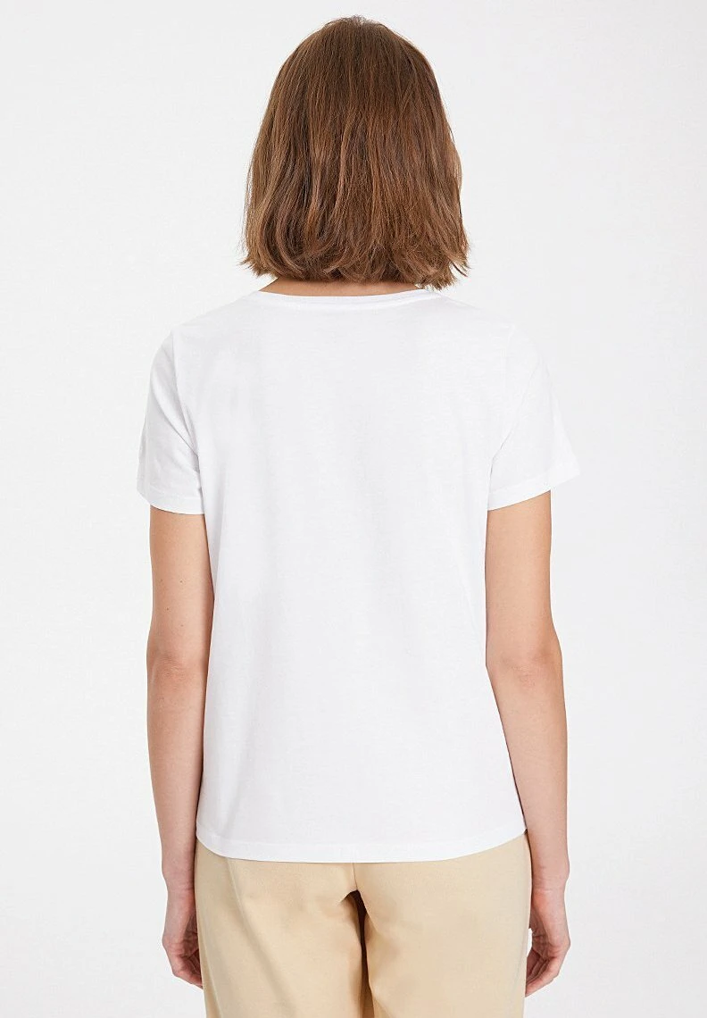 Watercolour - T-Shirt Print - White 3 Watercolour - T-Shirt Print - White - Afbeelding 3