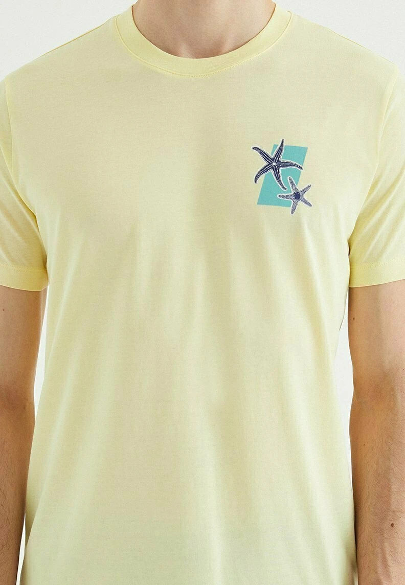 Starfish - T-Shirt Print - French Vanilla 4 Starfish - T-Shirt Print - French Vanilla - Afbeelding 4