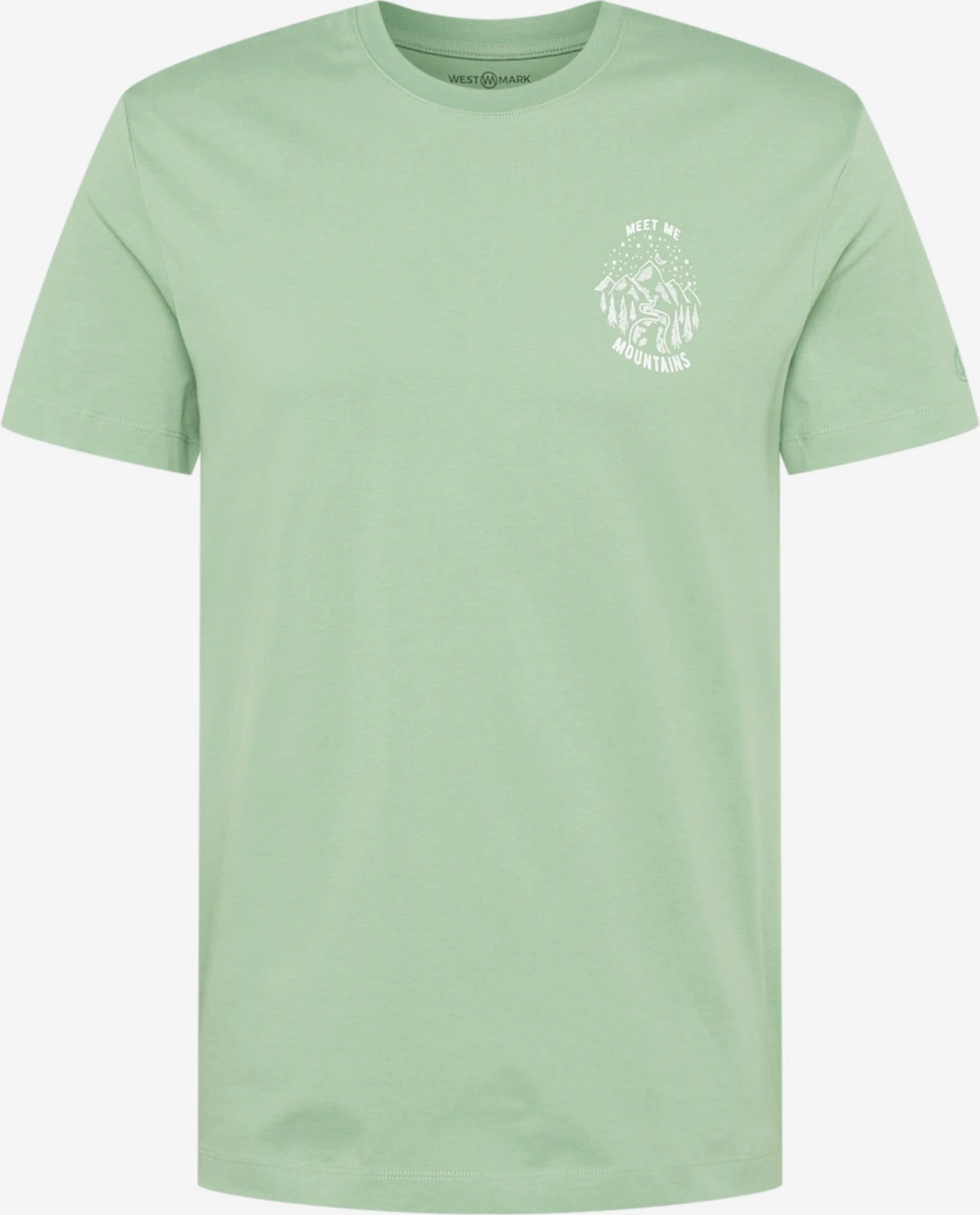 T-shirts Shirt MEET Heren Lichtgroen 1 T-shirts Shirt MEET Heren Lichtgroen