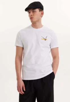 Wmsilent - T-Shirt Print - White