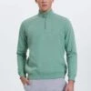 Core Half Zip - Sweater - Hedge Green