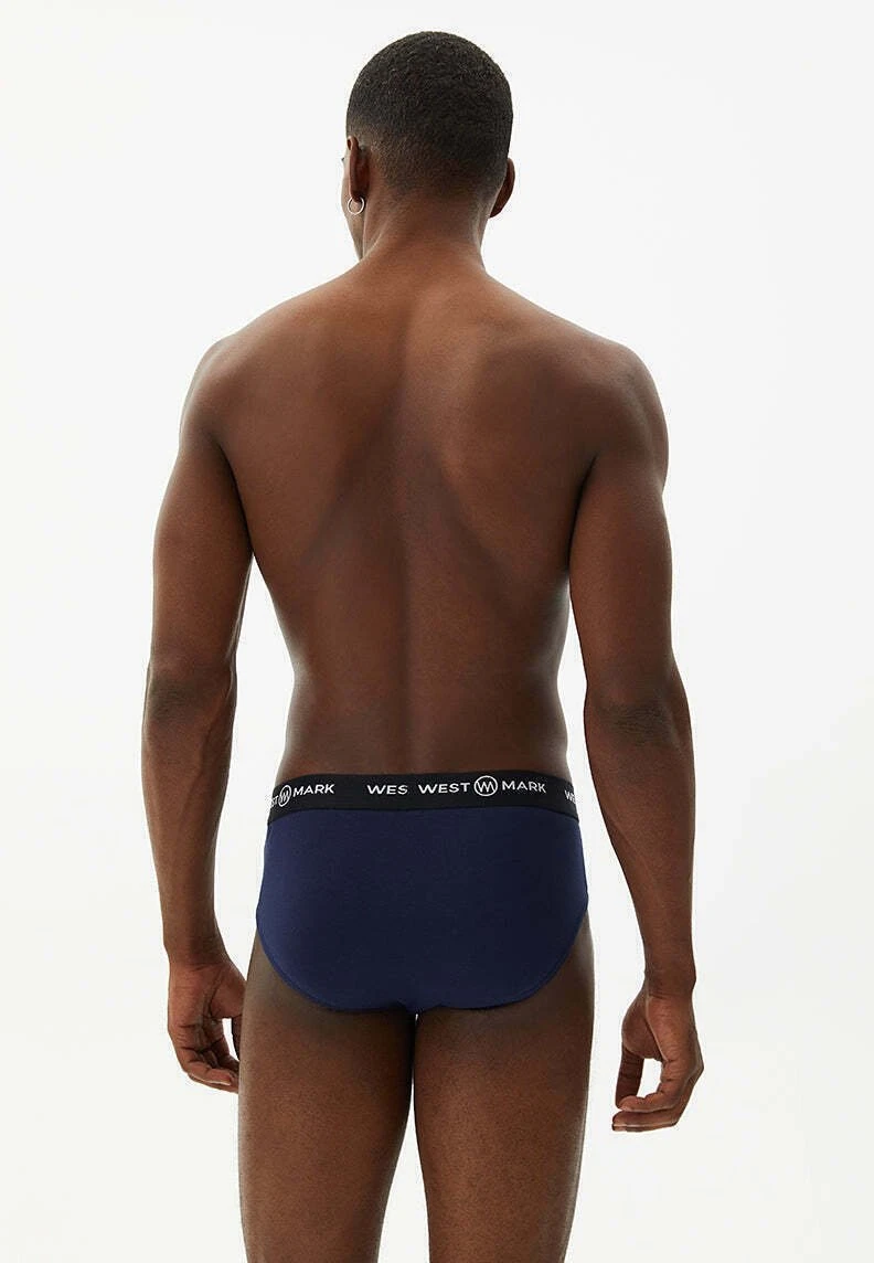 3 Pack - Slip - Navy 2 3 Pack - Slip - Navy - Afbeelding 2