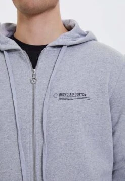 Sweater Met Rits - Grey Melange -Westmark London e4e15371eac043ba88d29a0b63196b50