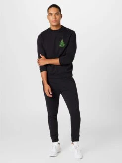 Sweatpants Tapered Broek Heren Zwart 9 Sweatpants Tapered Broek Heren Zwart -Westmark London e82ed6d00b781315433061de7521199b