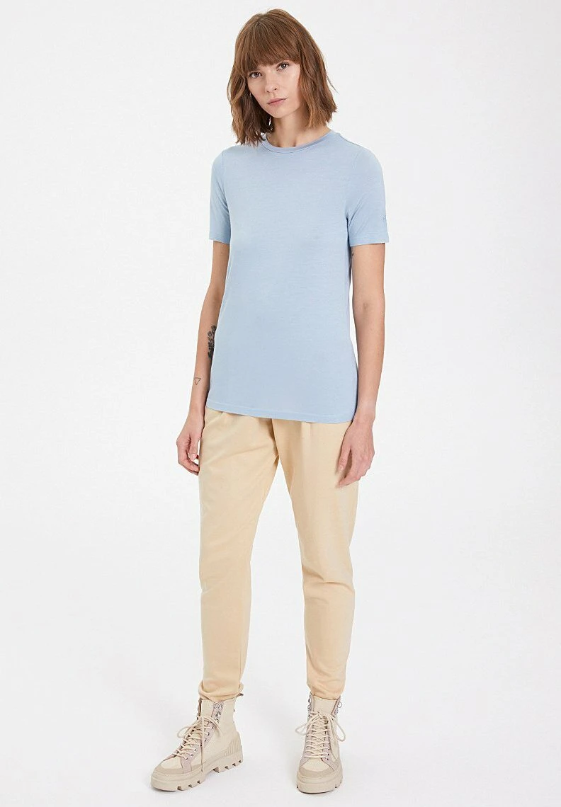 T-Shirt Basic - Dusty Blue 2 T-Shirt Basic - Dusty Blue - Afbeelding 2