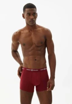 X Mas 3 Pack Trunk Box - Onderbroeken - Navy Aop/Bordeaux/White -Westmark London ee5d0c6f799a49c497130434a89ce24e