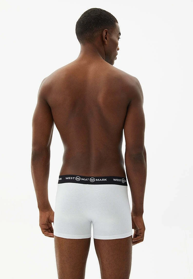 3 Pack - Onderbroeken - WhiteGrey MelangeKhaki 4 3 Pack - Onderbroeken - WhiteGrey MelangeKhaki - Afbeelding 4