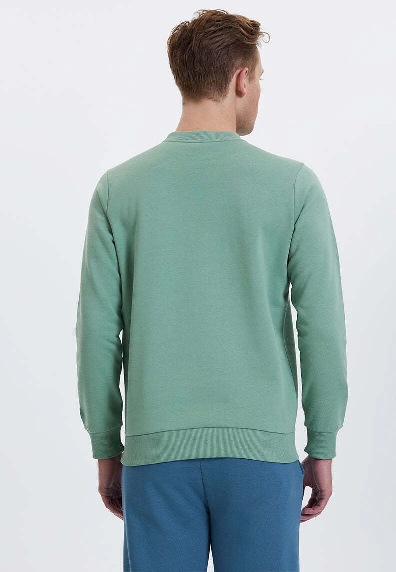 Hill - Sweater - Hedge Green 3 Hill - Sweater - Hedge Green - Afbeelding 3
